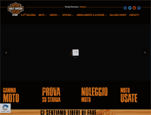 Tablet Screenshot of harleydavidsonbologna.com